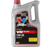 Aceite de motor Valvoline VR1 RACING 10W-60 de 5 litros, lubricante sintético para automóviles de muy alto rendimiento