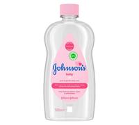 Johnson's Baby Aceite corporal hidratante para bebés y recién nacidos (500 ml), aceite de bebé hipoalergénico para toda la familia, probado por pediatras, apto para masajes