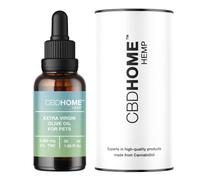 Aceite de Oliva Virgen Extra + Aceite de Semilla de Cáñamo 10% - 50 ml - Apto para Animales: Perros y Gatos - Prensado en Frío - Sin Aditivos - 100% Vegetal - Certificado Ecológico UE