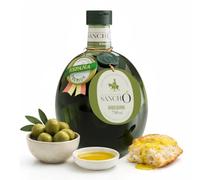 Aceite de oliva virgen extra arbequina 750 ml botella de plástico | aove gourmet aromático extraído en frío | aceite premium español para consumo diario | sancho la mancha, dop campo de montiel.