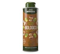 Aceite de Oliva Virgen Extra Aromatizado de Hongos Porcini - 250 ml | BENVOLIO 1938 - Condimento A Base De Aceite De Oliva Virgen Extra Italiano aromatizado Con Hongos Porcini