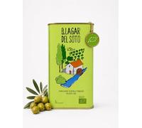 Aceite de Oliva Virgen Extra Ecológico Lata 1 litro BIO - Primera Extracción en Frio - Mejor aceite BIO de Extremadura - Manzanilla Cacereña, Sabor Frutado Intenso - AOVE 1L Jacoliva