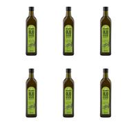 Aceite de Oliva Virgen Extra Ecológico Luisa Pantaleo, 6 botellas de 0.750 lt, 100% Made in Italy, Prensado en frío, sabor dulce, ligeramente picante