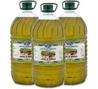 Aceite de Oliva Virgen Extra - Hojiblanca - 3 garrafas de 5 Litros - Extracción en frío - Olivar tradicional - Parque Natural de la Subbética Rute, Córdoba, Andalucía - [PRODUCTO DE ESPAÑA]