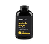 Aceite de Onagra 1000 mg - 10% GLA, Prensado en Frío - 200 Cápsulas | Fuente de Omega 6, con Vitamina E Natural - Sin Aditivos, Sin Gluten - 1-2 Cápsulas al Día, +3 Meses de Suministro