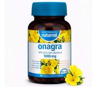 Aceite de onagra 1000 mg con vitamina E, 90 perlas, DietMed | Ácido gamma-linolénico - Vitamina E - 1000 mg - 90 perlas - Cápsula blanda