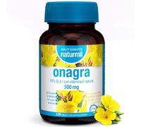 Aceite de onagra 500 mg, 10% GLA, 120 cápsulas, DietMed | Ácido gamma-linolénico - Vitamina E - 500 mg - 120 cápsulas - Fórmula en perlas