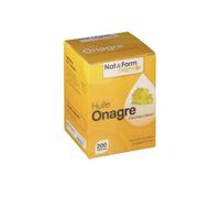 NAT y forma natural aceite de onagra + Vit E 200 cápsulas