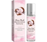 Aceite de Perfume Roll-On Choco Musk, Fragancia de Malvavisco, Dulce Postre Árabe, Fragancia de Larga Duración, Aroma Cálido a Vainilla y Chocolate, Perfume de Bolsillo Unisex