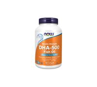 Aceite de pescado DHA-500 1000 mg (500 DHA / 250 EPA) 180 cápsulas blandas Now Foods