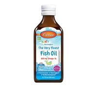 Aceite de Pescado Muy Fino para Niños, 800mg de Bayas Mixtas Naturales - 200 ml