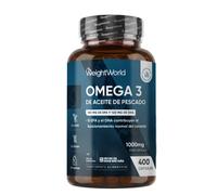 Aceite de Pescado Omega 3 1000 mg · 400 Cápsulas Blandas · Con EPA y DHA para Corazón y Cerebro