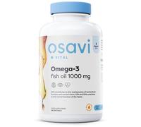 Aceite de pescado Omega-3, 1000mg (Limón) - 180 cápsulas blandas