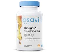 Aceite de pescado Omega-3, 1000mg (Limón) - 60 cápsulas blandas