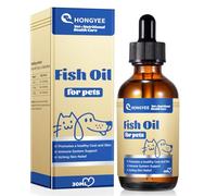 Aceite de Pescado para Mascotas 30 ml, Rico en Omega-3 y 6, combinación de Aceite de Pescado Natural y Vegetal. Apoya Salud Articular, metabolismo, Piel, Pelaje e inmunidad. para Perros y Gatos.