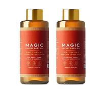 Aceite de referencia de cuerpo de lujo mágico 3.4 Fl oz, suero hidratante y reafirmante para la piel suelta, después del aceite del cuerpo de la ducha para mujeres (2PCS)