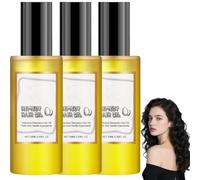 Aceite de reparación intensivo de proteínas de huevo, suero reparador de proteínas de huevo para cabello dañado, encrespado, seco, hidrata profundamente, refrescante y no graso, para todo tipo de