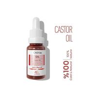 Aceite De Ricino 100 Por Ciento Puro Y Natural Prensado En Frío 20 Ml
