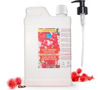 Aceite de Ricino 100% Puro y Natural, Cultivo Orgánico, Crecimiento Cabello, Pestañas, Cejas, Reductor Ojeras, Hidratante Piel, Uñas, Barba, 1000 ml