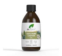 Aceite de Ricino Dr Organic, 100% Puro y Natural, Nutre y Acondiciona, Multiacción, Cara, Cuerpo y Cabello, Aceite Portador, Vegano, Libre de Crueldad, Sin Parabenos ni SLS, Orgánico, 250ml