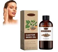 Aceite de ricino negro 100% puro prensado en frío para cabello, pestañas y cejas - Potente tratamiento para crecimiento capilar y aclarado de la piel - blanquea de forma natural 100ml
