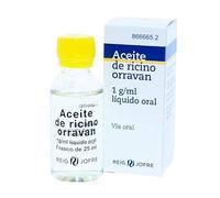 ACEITE DE RICINO ORRAVAN 100% SOLUCION ORAL 25 G