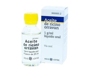 ACEITE DE RICINO ORRAVAN 100% SOLUCION ORAL 25 G