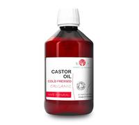 Aceite de Ricino Serum Pestañas y Cejas, Aceite Reparador Pelo, Estimulador del Crecimiento, Hidratante Barba, Anticaida Natural, Uñas y Cuticulas BIO Castor Oil 100 ml