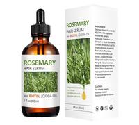 Aceite de romero para el cabello, 60 ml, aceite de romero orgánico para el crecimiento del cabello, estimula el crecimiento del cabello para hidratar y reparar el cabello seco y dañado y para el