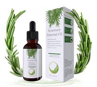 Aceite de Romero Para el Cabello, Natural Rosemary Oil Hair Growth, Rosemary Oil Para Mujeres y Hombres, Nutre el Cuero Cabelludo (60ML)