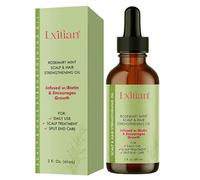 Aceite de Romero para el Cabello - Orgánico 100% Puro y Natural, Rosemary Oil Hair Growth, Mint Oil, Esencial Nutre el Cuero Cabelludo 60ML