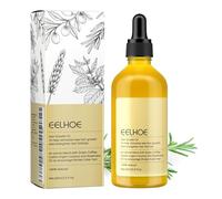 Aceite de romero para el cabello y el cuero cabelludo Aceite natural para el crecimiento del cabello con aceite de romero biológico, aceite de ricino, aceite de almendras y aceite de argán como