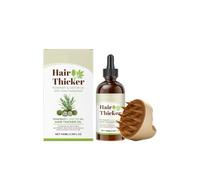 Aceite de romero para el crecimiento del cabello, aceite más fuerte y espesante del cabello, con un masajeador de silicona para el cuero cabelludo, suero anticaída, aceite nutritivo (1pc)