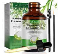 Aceite de romero para el crecimiento del cabello,Rosemary Oil Hair Growth,100% Puro Orgánico para el cuidado de la piel, cejas, pestañas,Nutre el cuero cabelludo,Daily Use