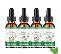 Aceite de Rotundus Wild Cyperus para reducir el crecimiento del cabello, aceite de depilación natural para mujeres y hombres, 2 fl oz con gotero, cuidado de la piel suavizante y calmante, adecuado