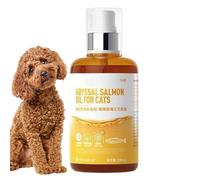 Aceite de salmón para gatos - 200 ml de aceite para piel y - Producto animal puro altamente concentrado con efecto rápido para apoyar la movilidad articular y la salud de la piel en perros