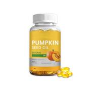 Aceite de semilla de calabaza 2000 mg -Aceite virgen puro- Apoyo inmunológico, capilar y de próstata (60 unidades),1Pcs