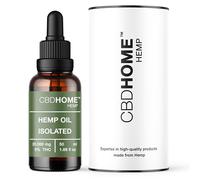 Aceite de Semilla de Cáñamo Isolated 40% - 50 ml - Base de Coco y Semilla de Cáñamo Ecológico - Prensado en Frío - Sin Aditivos ni Disolventes - 100% Vegetal - Certificado Ecológico UE
