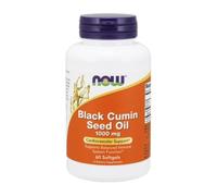 Aceite De Semilla De Comino Negro 60 Softgels 1000 Mg De Now Foods