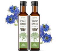 Aceite de Semilla de Comino Negro Monte Nativo (2x500ml) - Aceite de Nigella Sin Filtrar - Prensado en Frío - Sabor Suave - Puro y Natural - Aceite de Semilla Negra