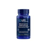 Aceite de semilla de comino negro y extracto de cúrcuma Elite - 60 cápsulas blandas