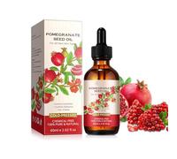 Aceite de semilla de granada - 100% prensado en frío aceite de semilla de granada para el cuidado de la piel y el cabello, extracto natural premium, mejora la elasticidad de la piel facial y cuerpo y