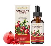 Aceite de semilla de granada, 60 ml, aceite de granada natural puro, aceite de semilla de granada, sin ingredientes químicos, agradable aroma de granada para el cuidado de la piel y el cabello
