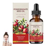 Aceite de semilla de granada - Aceite de semilla de granada 100% natural prensado en frío. Cuidado corporal. Hidrata y nutre profundamente la piel. Mejora su elasticidad (1Piezas)