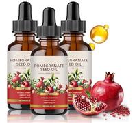 Aceite De Semilla De Granada, Aceite Natural De Semilla De Granada Para El Cuerpo, Esencia Hidratante Orgánica, Aceite Corporal Hidratante Profundo Para El Rostro Y El Cuerpo (3pcs)