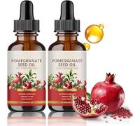 Aceite De Semilla De Granada, Aceite Natural De Semilla De Granada Para El Cuerpo, Esencia Hidratante Orgánica, Aceite Corporal Hidratante Profundo Para El Rostro Y El Cuerpo (2pcs)