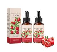 Aceite de semilla de granada, aceite orgánico de semilla de granada prensado en frío para el cuidado del rostro, la piel y el cabello. Mejora la elasticidad de la piel y promueve un cabello sano.