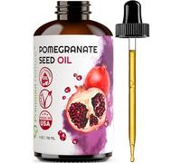 Aceite de semilla de granada orgánica. 100 % puro, sin refinar, prensado en frío para aceites esenciales. Rejuvenece el cabello, promueve la elasticidad de la piel. Hidratante antioxidante para