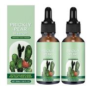 Aceite De Semilla De Higo Chumbo, Aceite De Semilla De Higo Chumbo Hidratante Para La Piel, Ingredientes Naturales Aceite Corporal De Higo Chumbo Para Cara, Cabello, Piel (2pcs)