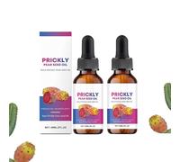 Aceite de semilla de higo de cactus orgánico prensado en frío, ingredientes naturales, reafirmante, antienvejecimiento, contra arrugas y ojeras, aceite facial para cara, cuerpo, cabello, aceite de